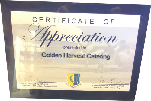 Certificate of Appreciation