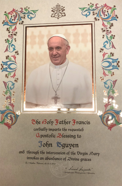 The Holy Father Francis